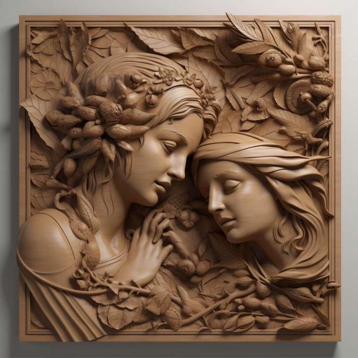 نموذج ثلاثي الأبعاد لآلة CNC 3D Art 